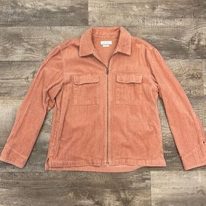 Urban Outfitters Oversized Pink Corduroy Jacket Size Large